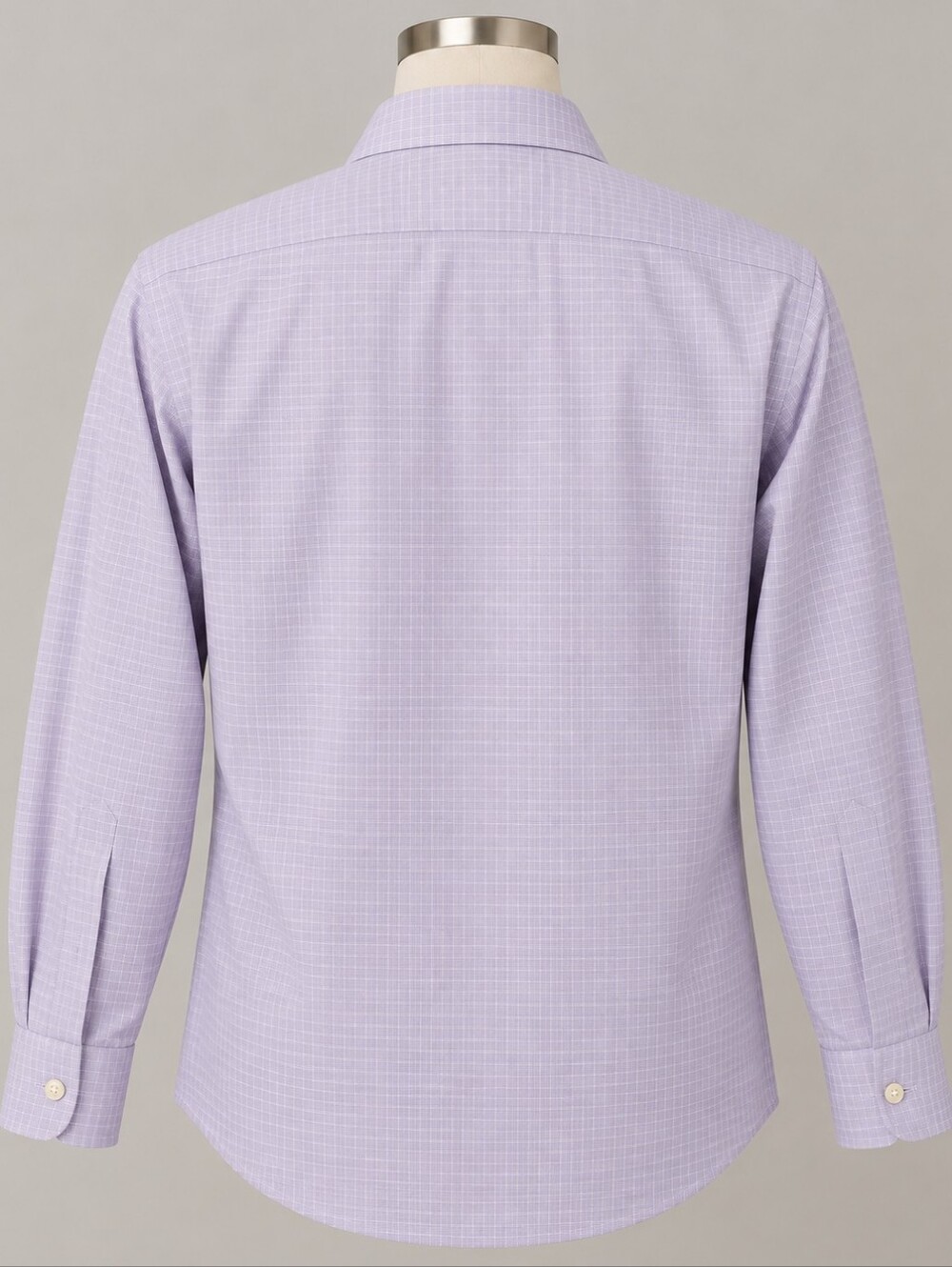 Brooks Brothers Regent Lavender Check Dress Shirt Men’s 17 34/35 - Picture 2 of 8